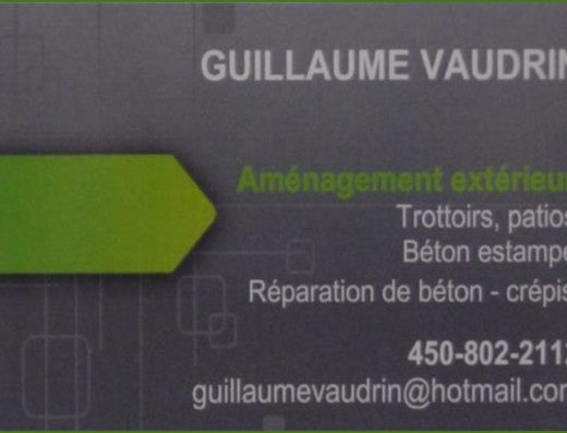 FINITION DE BÉTON VAUDRIN INC