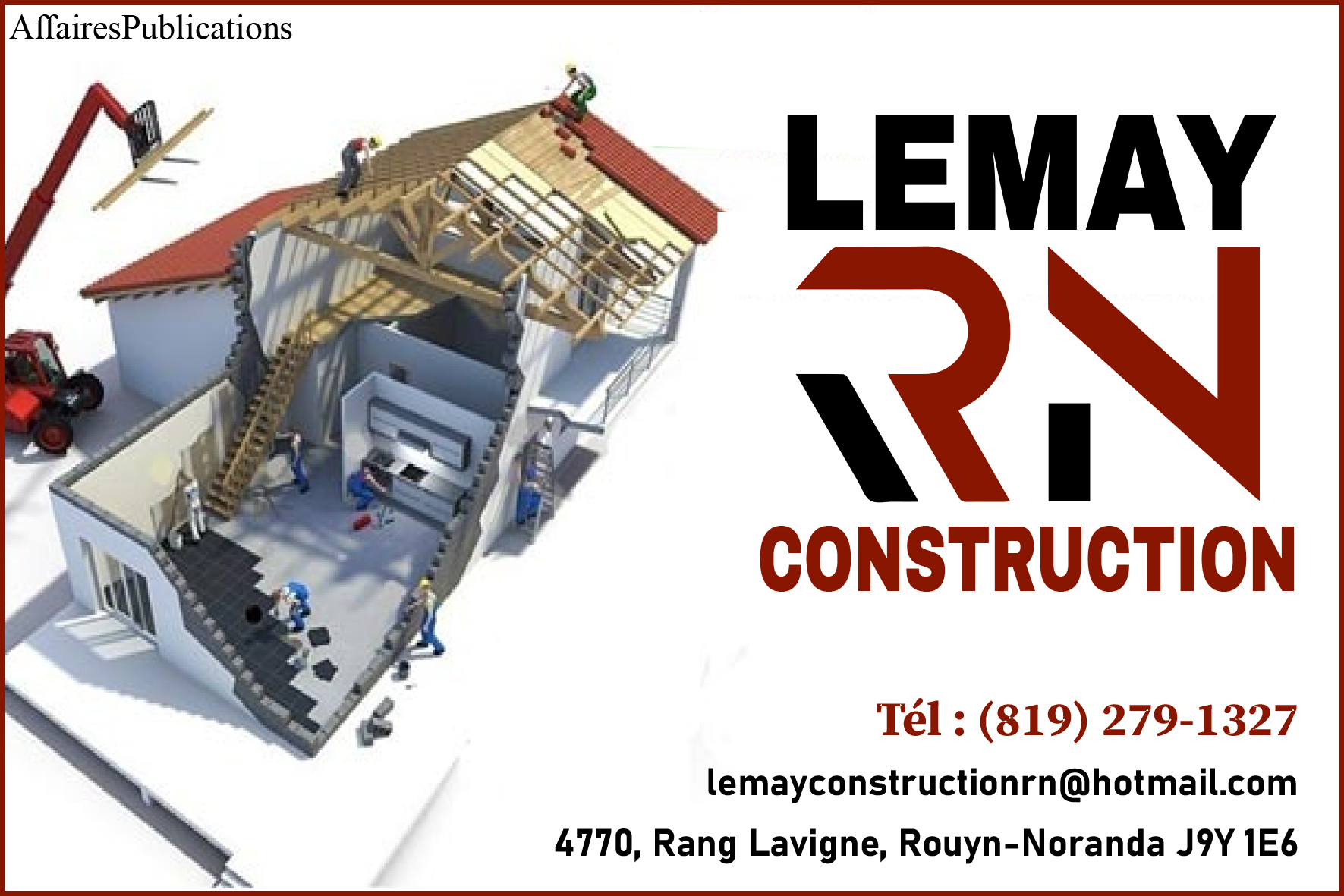 LEMAY CONSTRUCTION RN INC