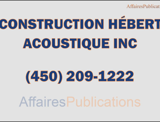 CONSTRUCTION HÉBERT ACOUSTIQUE INC