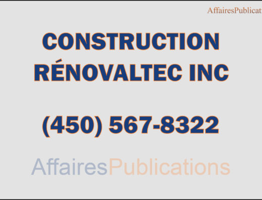 CONSTRUCTION RÉNOVALTEC INC