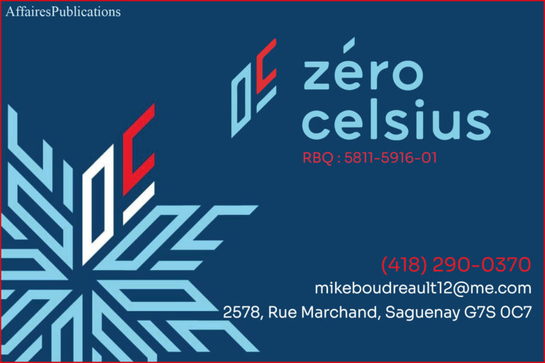 ZÉRO CELSIUS RÉFRIGÉRATION INC