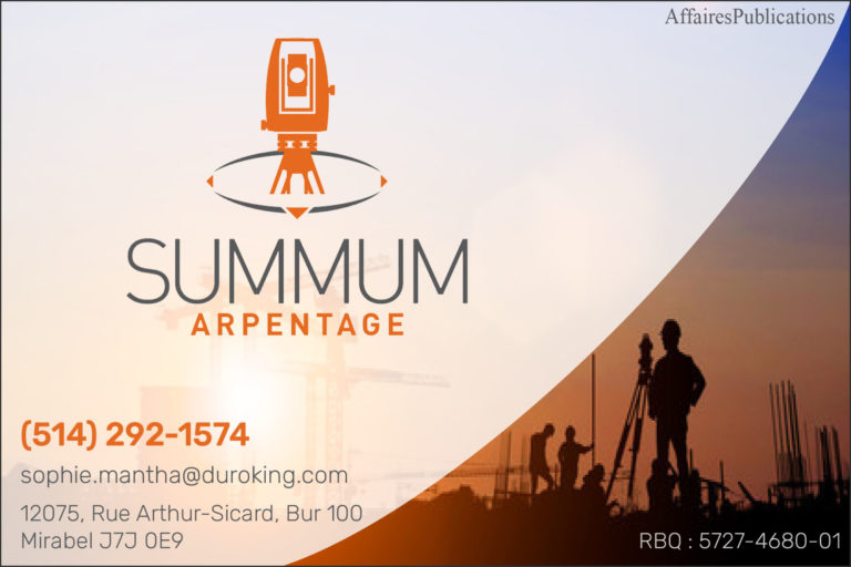 SUMMUM ARPENTAGE INC
