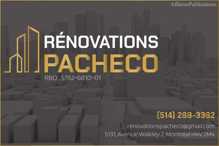RÉNOVATIONS PACHECO 9406-2676 QUÉBEC INC