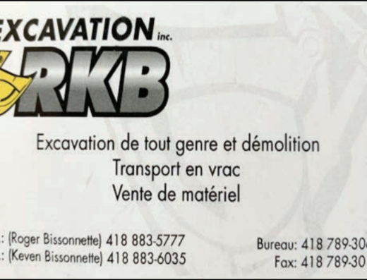 EXCAVATION R.K.B. INC