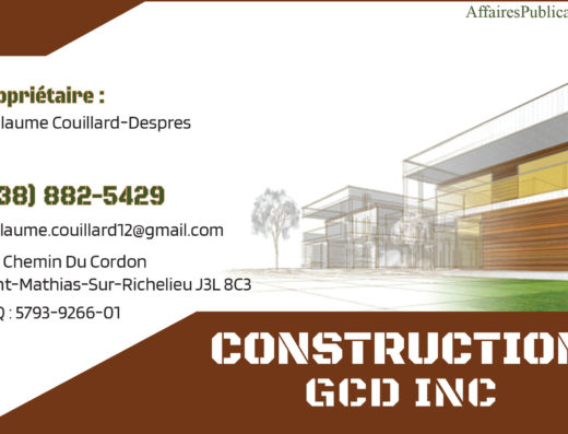 CONSTRUCTION GCD INC