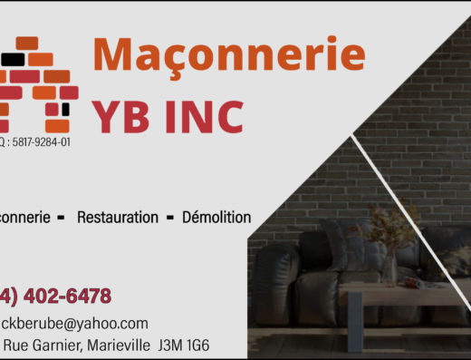 MAÇONNERIE YB INC