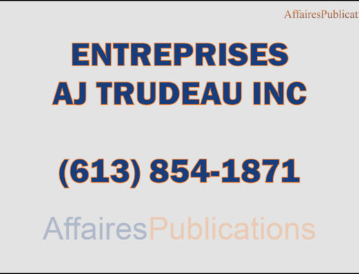 ENTREPRISES AJ TRUDEAU INC