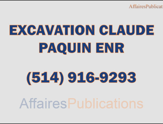 EXCAVATION CLAUDE PAQUIN ENR