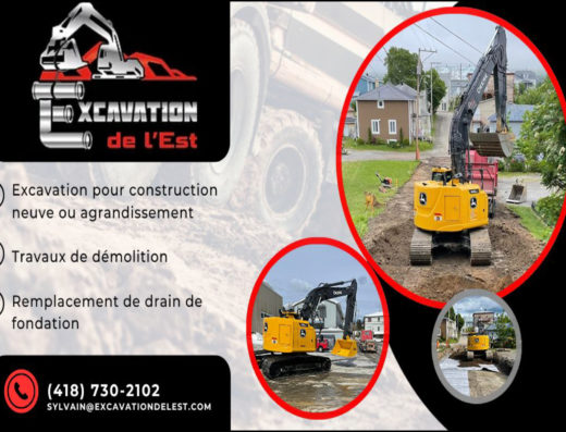 EXCAVATION DE L&rsquo;EST INC