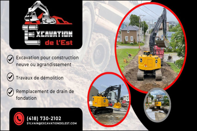 EXCAVATION DE L&rsquo;EST INC