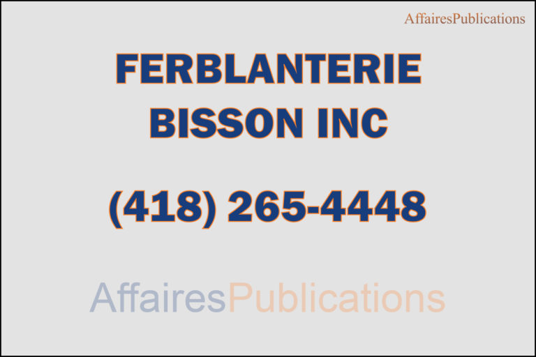 FERBLANTERIE BISSON INC