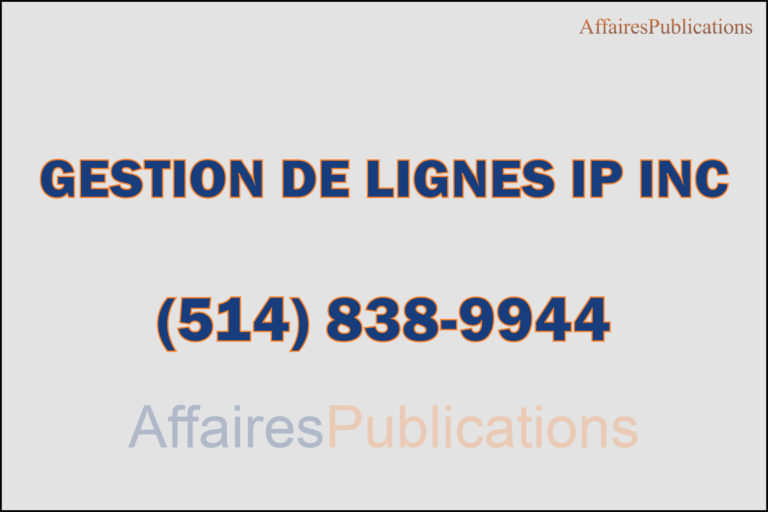 GESTION DE LIGNES IP INC