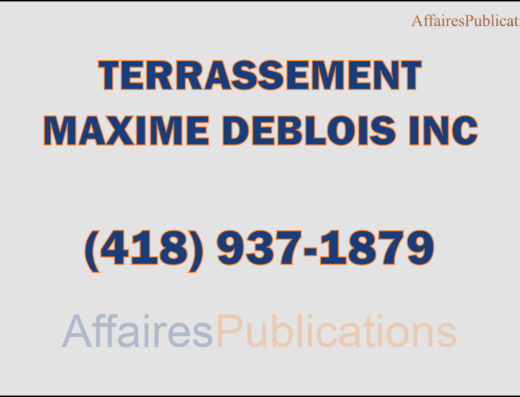 TERRASSEMENT MAXIME DEBLOIS