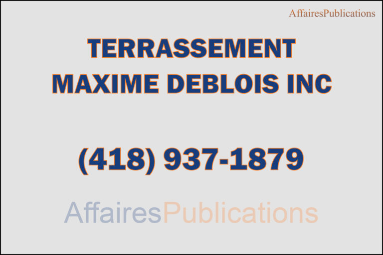 TERRASSEMENT MAXIME DEBLOIS