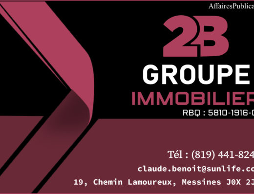 GROUPE IMMOBILIER 2B  9449-5884 QUÉBEC