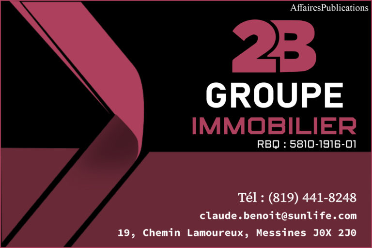 GROUPE IMMOBILIER 2B  9449-5884 QUÉBEC