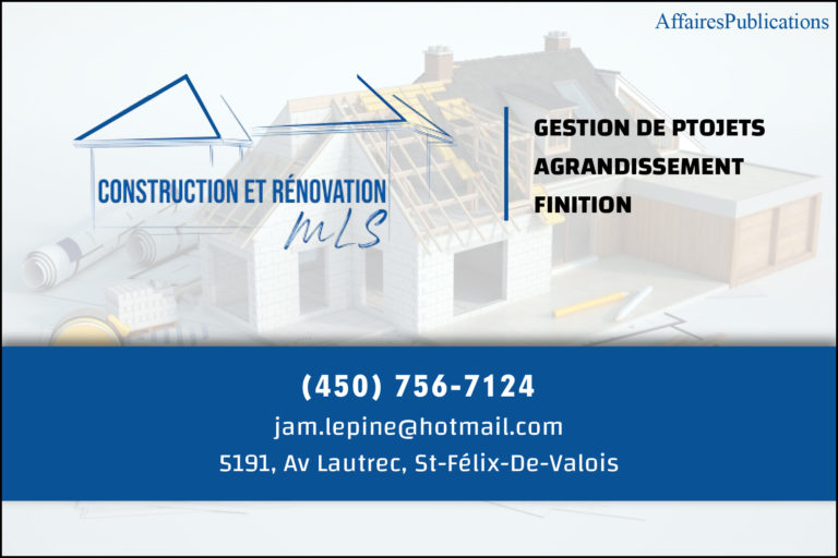 CONSTRUCTION ET RÉNOVATION MLS INC