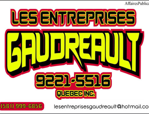 LES ENTREPRISES GAUDREAULT 9221-5516 QUÉBEC INC