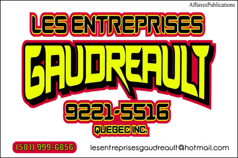 LES ENTREPRISES GAUDREAULT 9221-5516 QUÉBEC INC