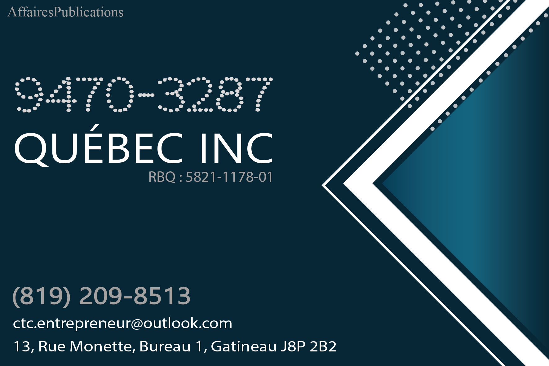 9470-3287 QUÉBEC INC