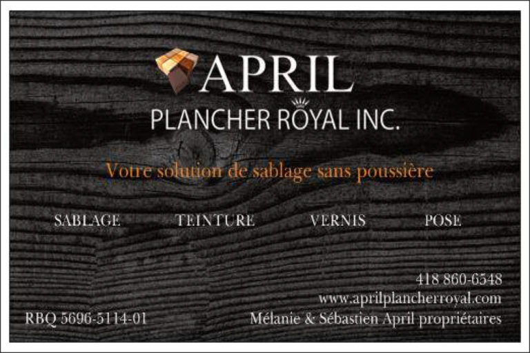 APRIL PLANCHER ROYAL INC