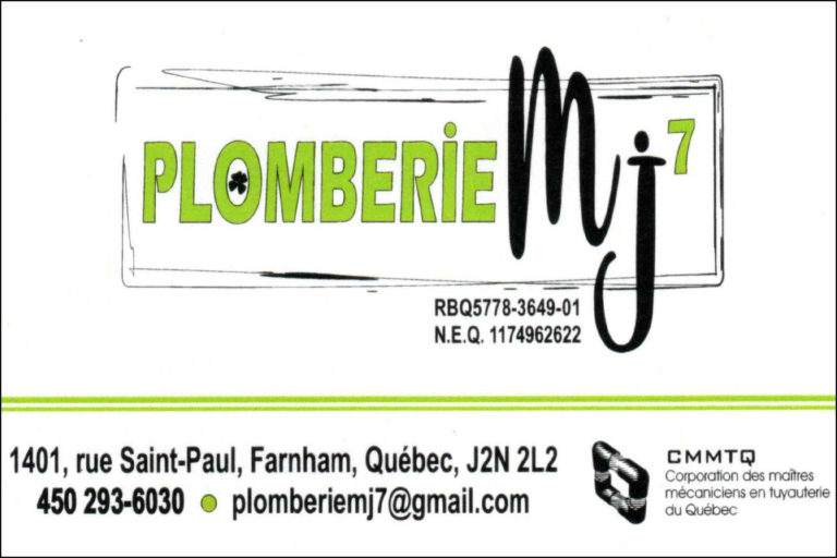 PLOMBERIE M J 7 INC