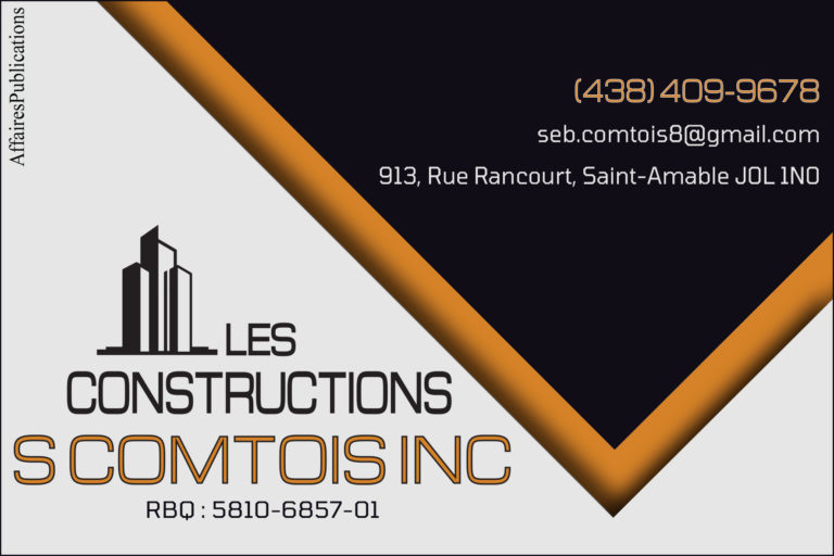 LES CONSTRUCTIONS S COMTOIS INC