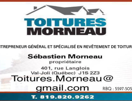 TOITURES MORNEAU 9196-1441 QUÉBEC INC