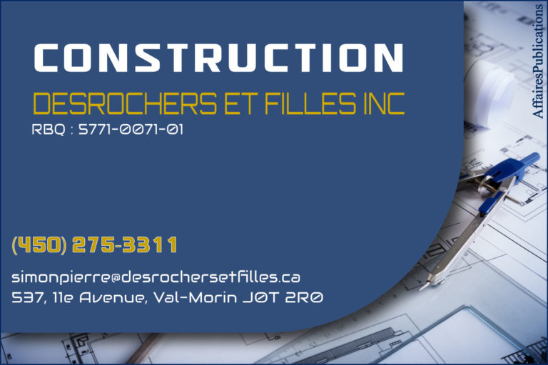 CONSTRUCTION DESROCHERS ET FILLES INC