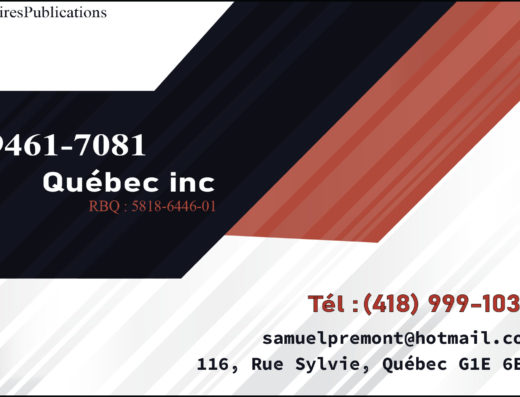 9461-7081 QUÉBEC INC