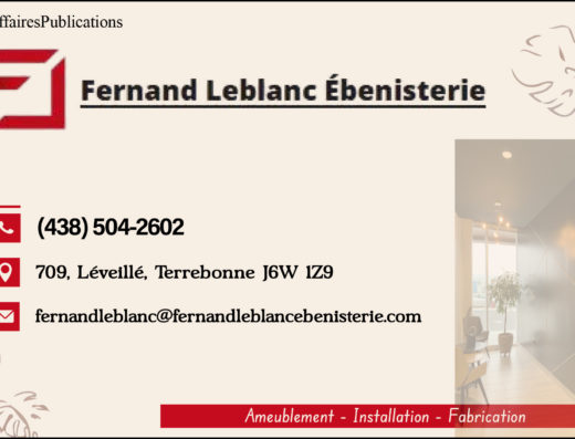 FERNAND LEBLANC ÉBÉNISTERIE