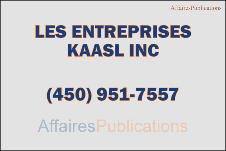 LES ENTREPRISES KAASL INC