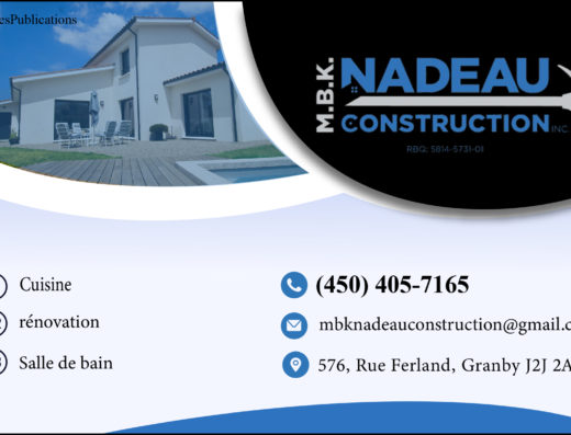 M.B.K. NADEAU CONSTRUCTION INC
