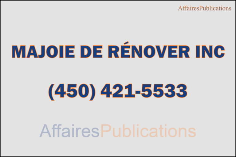 MAJOIE DE RÉNOVER INC