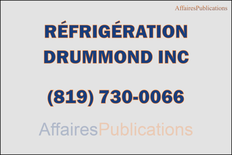 RÉFRIGÉRATION DRUMMOND INC