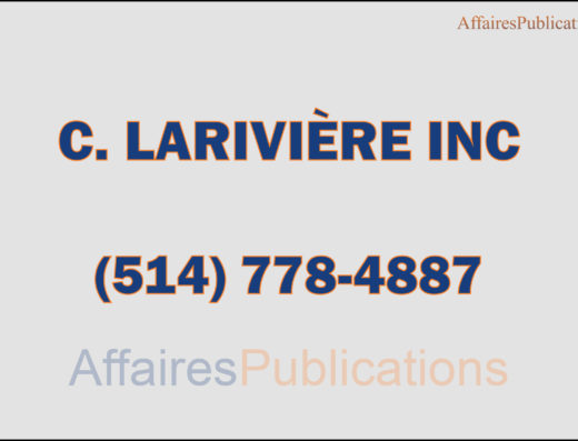 C. LARIVIÈRE INC