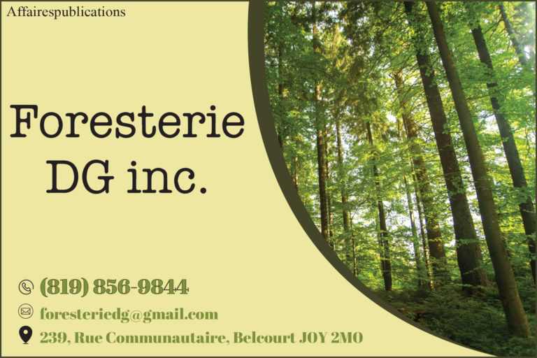 FORESTERIE D.G. INC