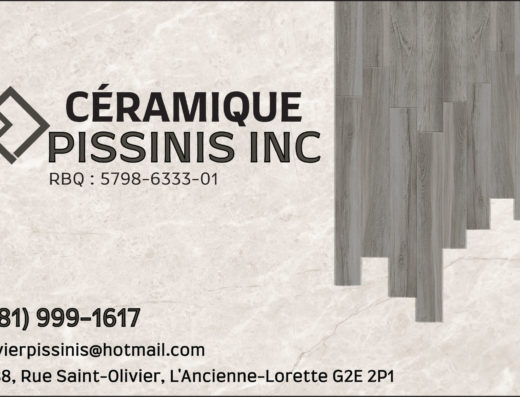 CÉRAMIQUE PISSINIS INC