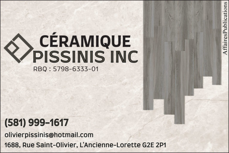 CÉRAMIQUE PISSINIS INC
