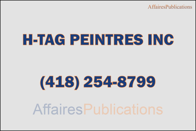 H-TAG PEINTRES INC