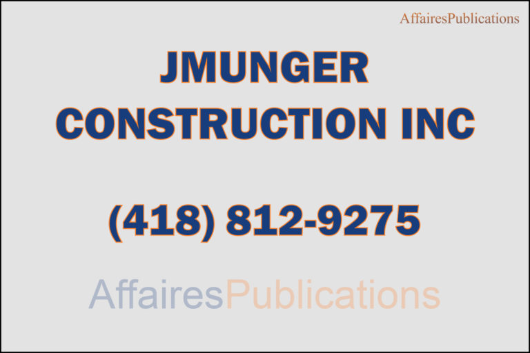 JMUNGER CONSTRUCTION INC