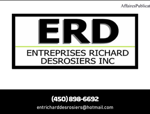 LES ENTREPRISES RICHARD DESROSIERS (2008) INC