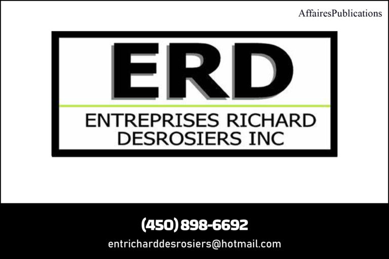 LES ENTREPRISES RICHARD DESROSIERS (2008) INC
