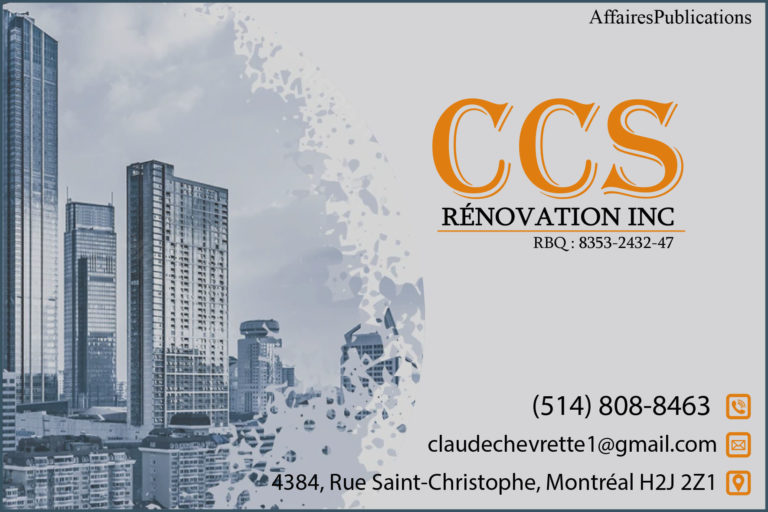 CCS RÉNOVATION INC