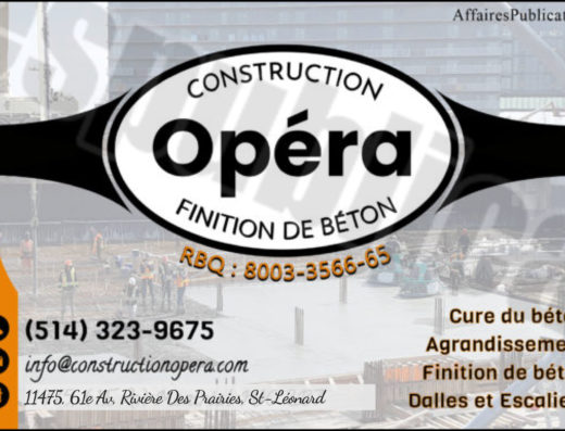 CONSTRUCTION OPÉRA INC