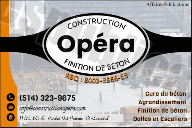 CONSTRUCTION OPÉRA INC