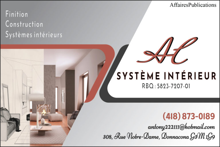 SYSTÈME INTÉRIEUR AC INC