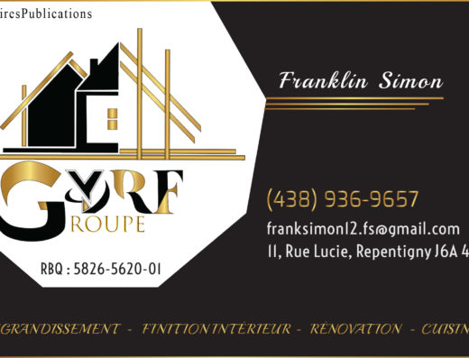GYRF CONSTRUCTION RÉNOVATION ENTREPRENEUR GÉNÉRAL INC