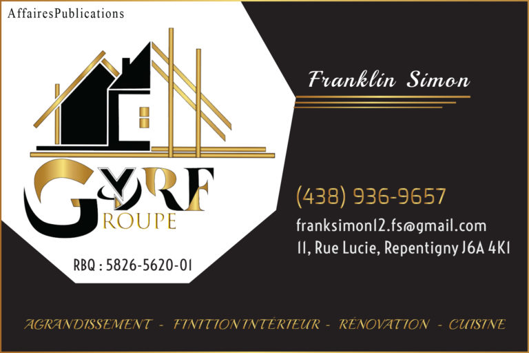 GYRF CONSTRUCTION RÉNOVATION ENTREPRENEUR GÉNÉRAL INC