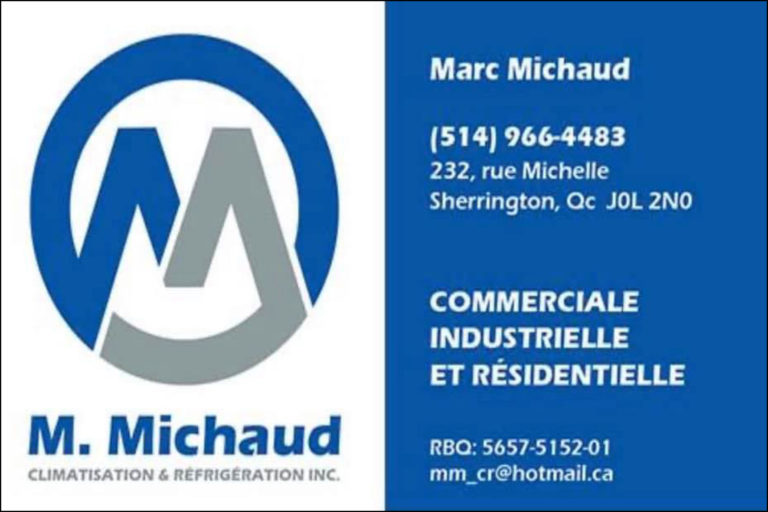 M.MICHAUD CLIMATISATION RÉFRIGÉRATION INC